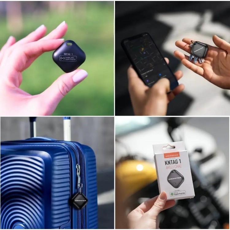 KNMASTER KNTAG 1 – Apple – Android Uyumlu Akıllı Takip Cihazı KNMASTER KNTAG 1 – Apple – Android Uyumlu Akıllı Takip Cihazı